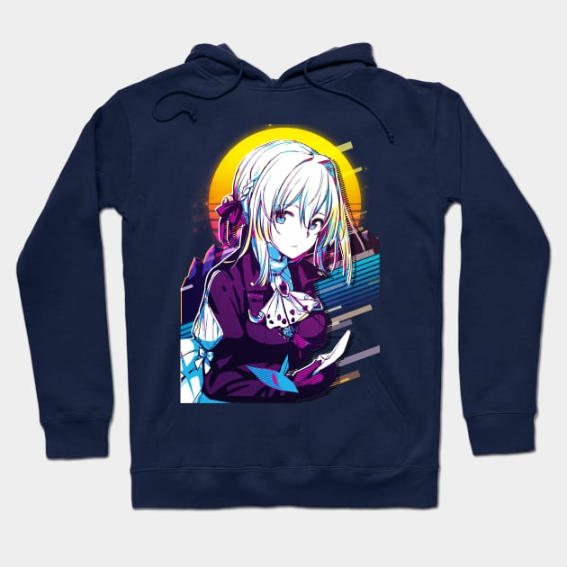 Violet Evergarden Hoodie by 80sRetro